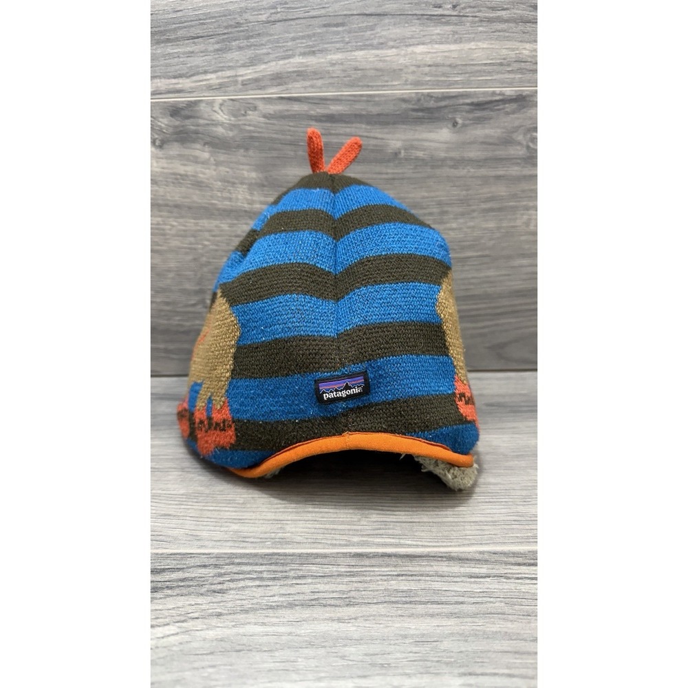 Patagonia Powder Town Kids Beanie Buffalo Fleece Lined